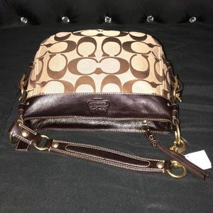 Coach Hobo Khaki/Mahogany